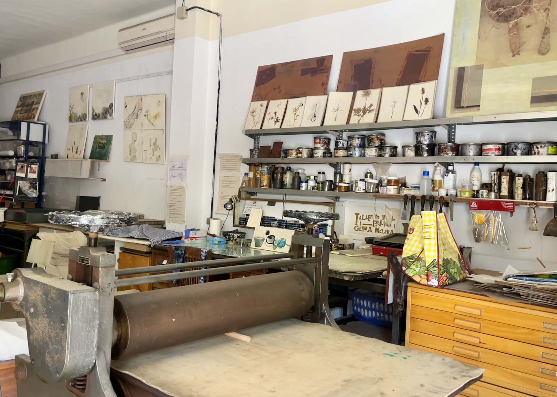 El taller de la Jana — Taller de Gravat i Encàustica Gemma Molera